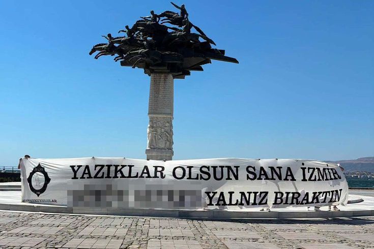Altay taraftarından şehre tepki