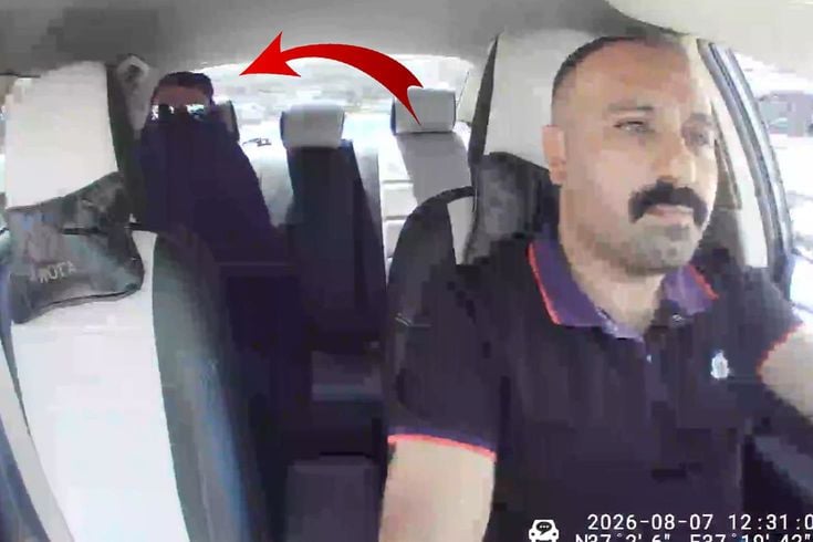 Çarşaf giyip husumetlisini vuran şüpheli, takside yakalandı