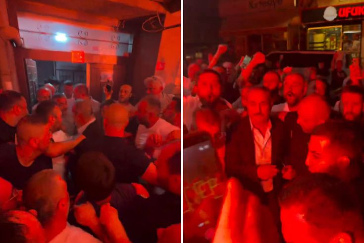 UltrAslan lideri Sebahattin Şirin'e çoşkulu karşılama