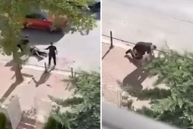 Yolda karşılaştığı husumetlisini bıçakla öldürdü