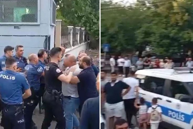 Şehri ayağa kaldıran olay! Yüzlerce kişi karakolun önünde toplandı