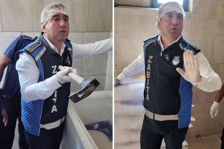 Fırında skandal görüntüler! Zabıta isyan etti: Bunlar insanı öldürür