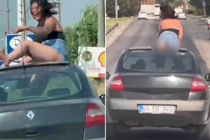 Görenler gözlerine inanamadı! Dans etti, yetmedi eteğini sıyırıp...