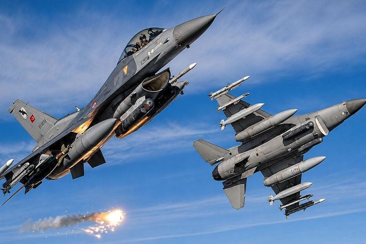 Türk savaş uçakları havalandı, NATO hava sahasında bir ilk yaşandı