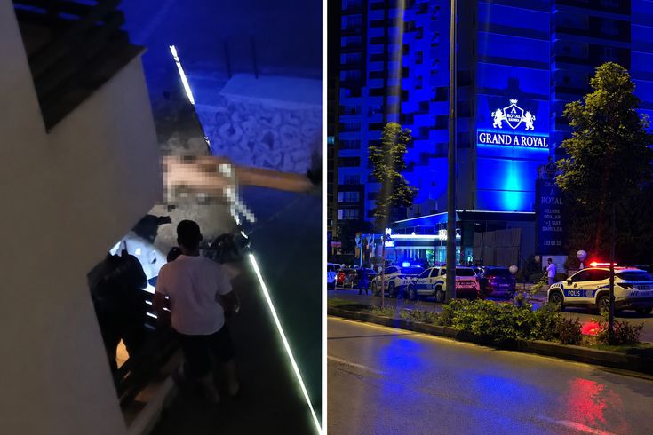 Kayseri'de dehşet: Otel odasında kavga ettiği kadını 5. kattan aşağı attı