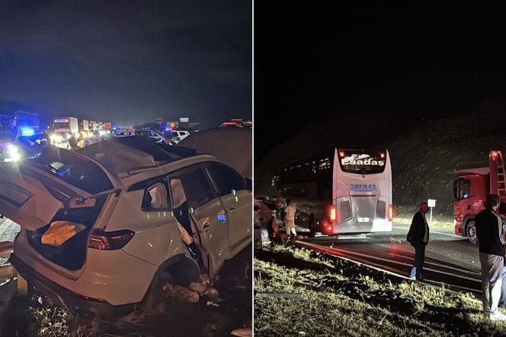 Erzincan’da yolcu otobüsü kaza yaptı: 1’i ağır 7 kişi yaralandı