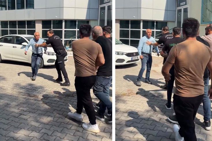 Denizlispor tesislerinde gerginlik! Taraftar, başkana saldırmaya kalktı