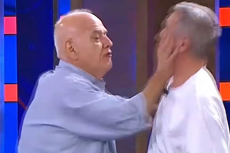 Ahmet Çakar, Abdülkerim Durmaz'ı tokatladı