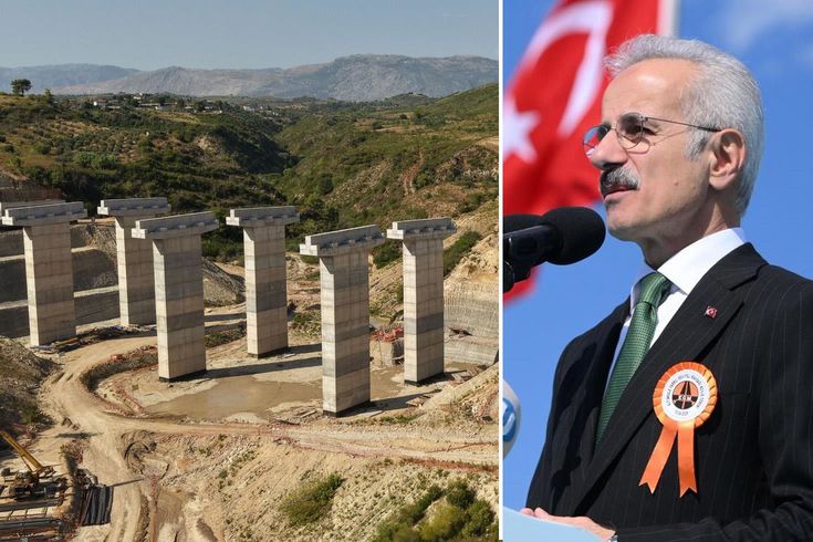 Bakan Uraloğlu müjdeyi verdi: 2,5 saatlik yol 36 dakikaya düşüyor