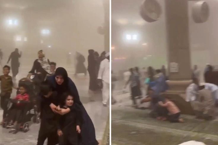 Suudi Arabistan'ı kum fırtınası vurdu