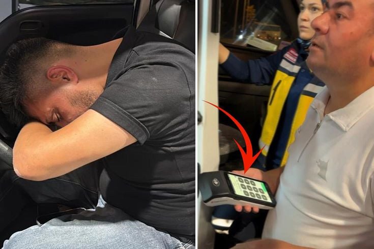 Daha neler göreceğiz? POS cihazıyla ambulansın kapısında bekledi