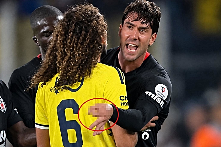Derbide Vlahovic'ten olay hareket! Fenerbahçe taraftarı delirdi