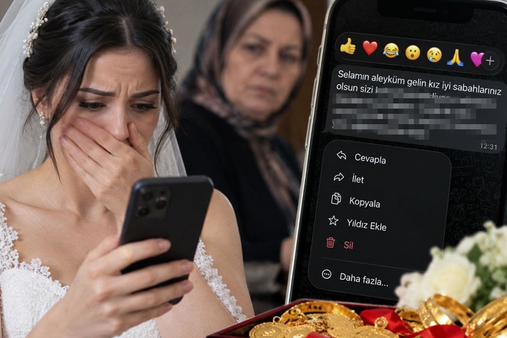 Yeni gelin düğünün ertesi günü kaynanasından gelen mesajla şoke oldu