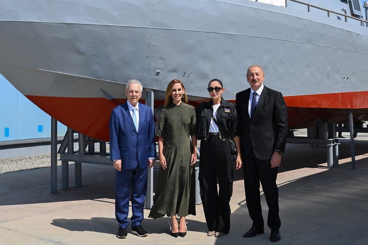 Aziz Yıldırım, Azerbaycan Cumhurbaşkanı Aliyev ile bir araya geldi