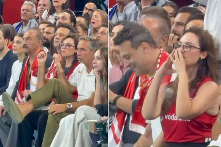Yılmaz Erdoğan, Demet Evgar ve Rıza Kocaoğlu yerinde duramadığı anlar