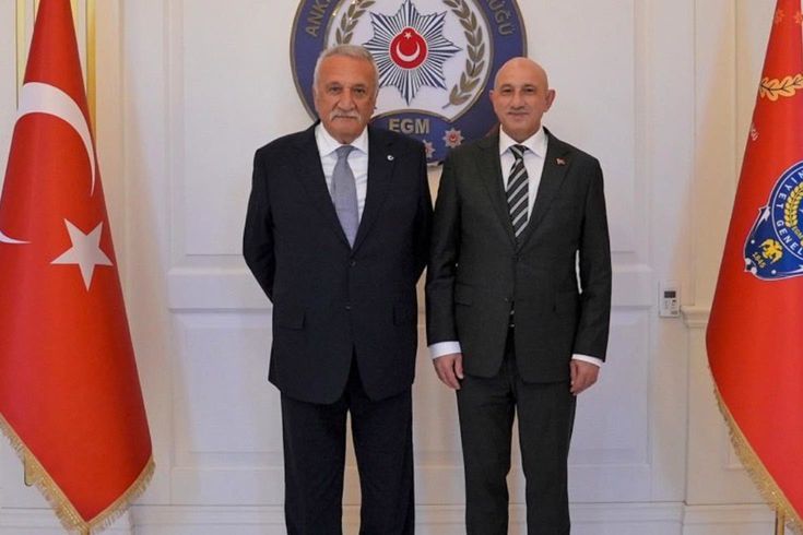 Ankara'da dikkat çeken buluşma! Mehmet Ağar, Emniyet Müdürü Yüksek'i ziyaret etti