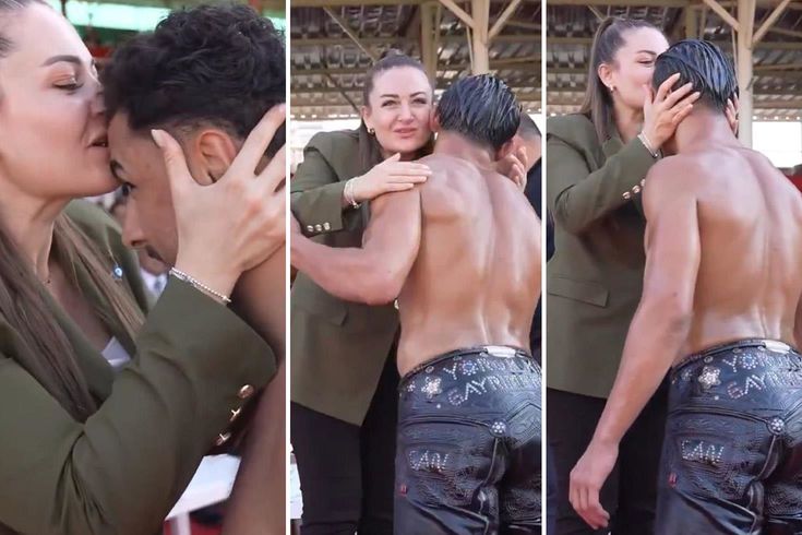 Antalya Belediye Başkanvekili Özdemir'in pehlivanlara moral ziyareti olay oldu