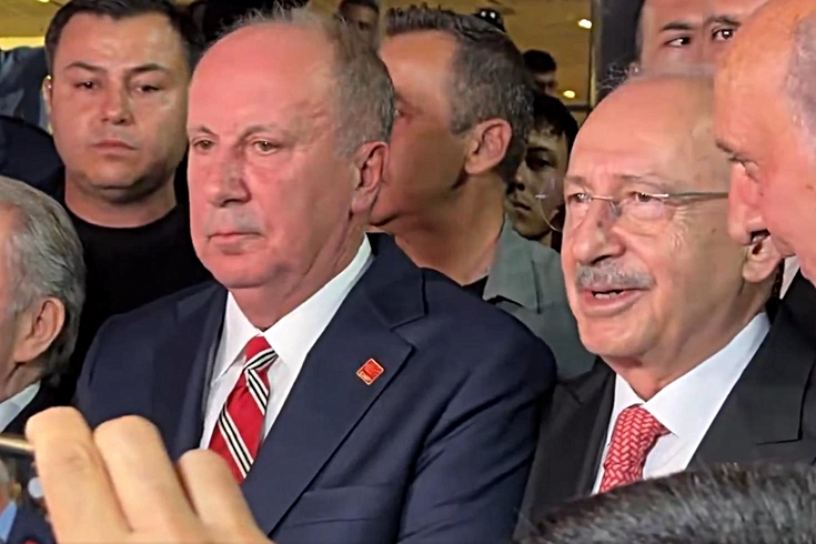 Yeni Partilileri küplere bindiren görüntü! Muharrem İnce ile Kılıçdaroğlu yan yana