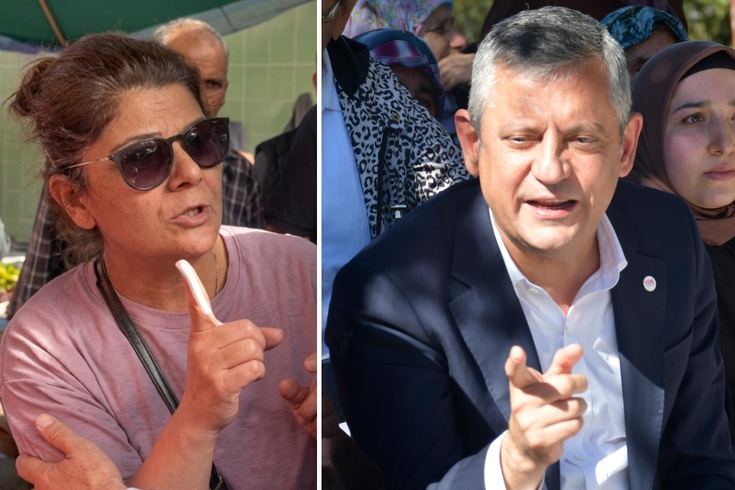 Ardahan ziyaretinde Özgür Özel'e olay sözler! Acılı eş İmamoğlu yüzünden diyerek böyle isyan etti