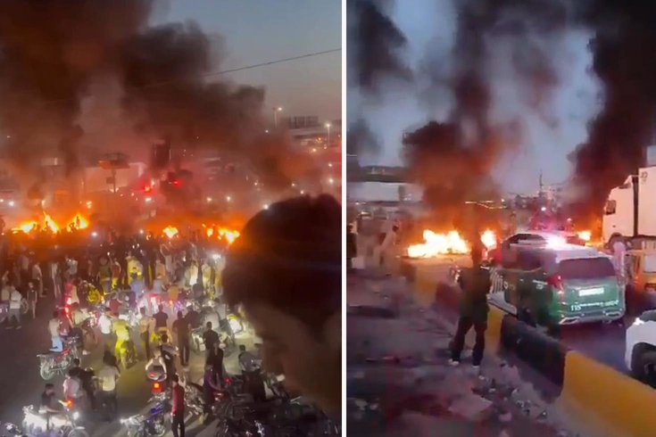 Suriye'de akaryakıt zamlarına karşı protestolar düzenleniyor