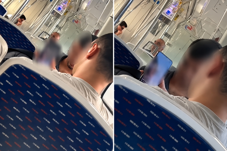 İzmir İZBAN’da skandal görüntü: Toplu taşıma aracında uygunsuz içerik izledi