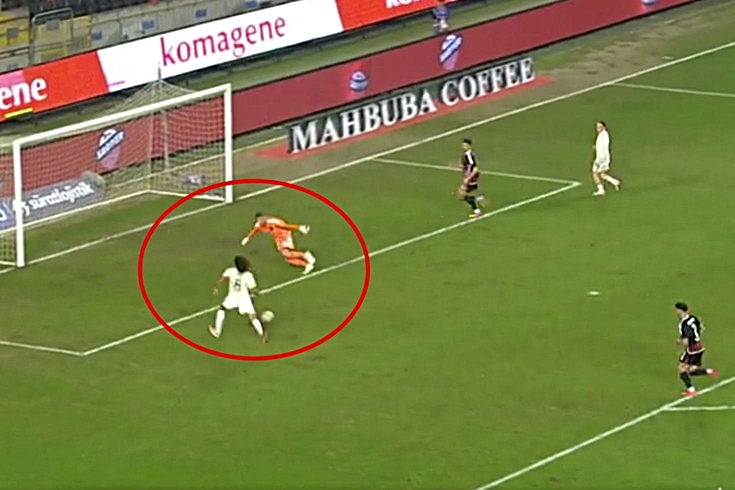 Guendouzi'nin kaçırdığı gol dünyada manşet: Bunu nasıl yaptın?