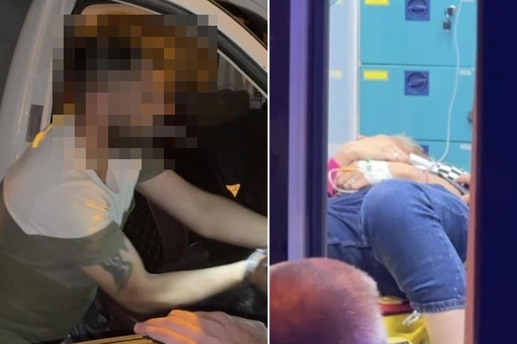 Yol ortasında dehşet! Kadın ağır yaralandı, kocasının hareketi olay oldu