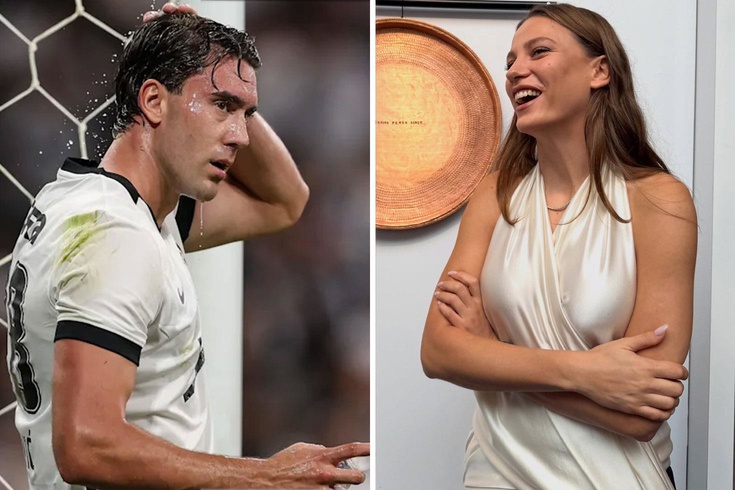 Vlahovic'ten Serenay Sarıkaya'ya sürpriz! O fotoğrafı beğendi