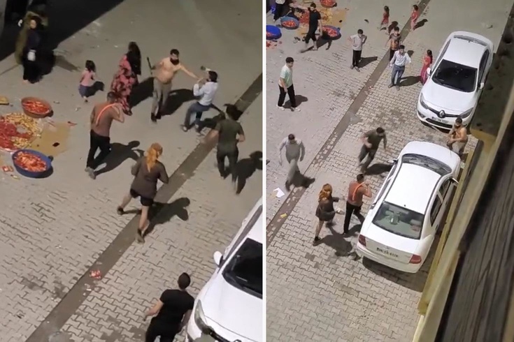 Sokağı savaş alanına çevirdiler: 2 kişi yaralandı