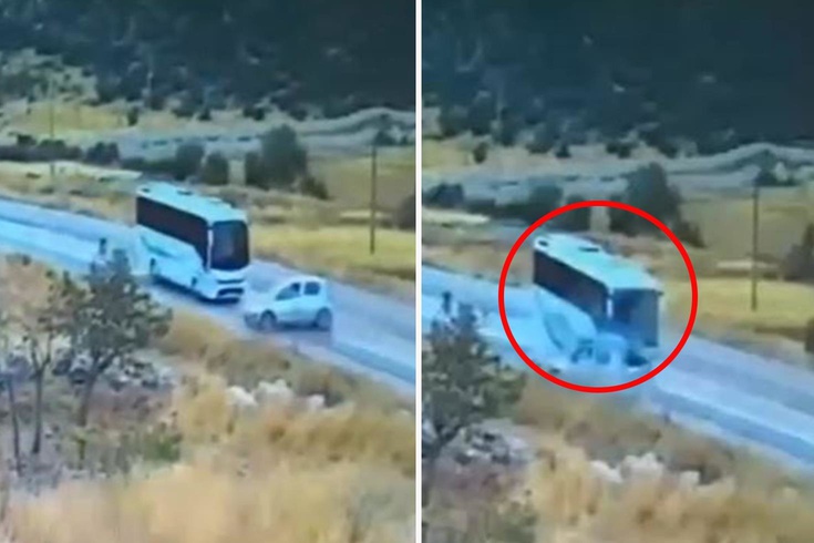 Gaziantep'te 7 kişinin can verdiği kaza kamerada