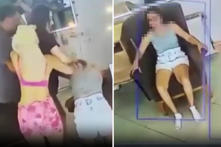 Genç kadına kabusu yaşattılar! Dehşet anları kamerada