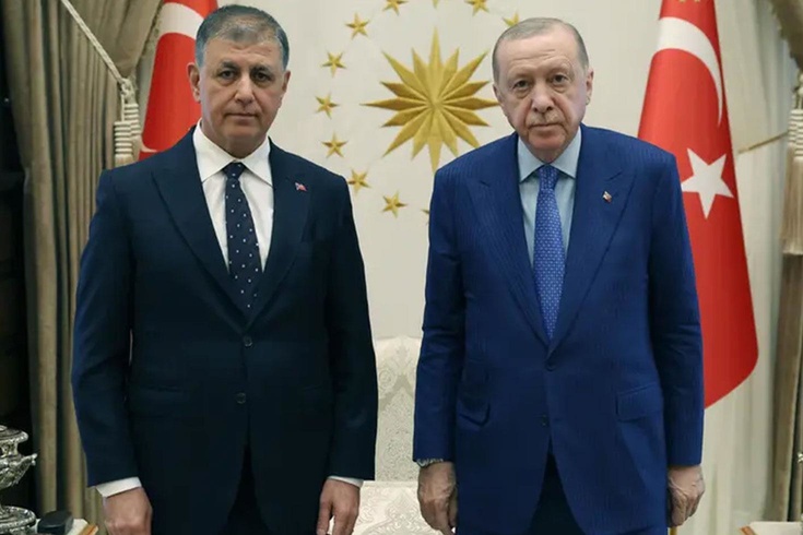 Cumhurbaşkanı Erdoğan, İzmir Büyükşehir Belediye Başkanı Cemil Tugay'ı kabul etti