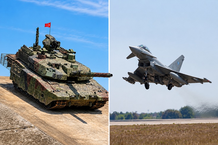 Türkiye'nin askeri gücü dış basında! Yunanistan'la farkı ortaya koydular