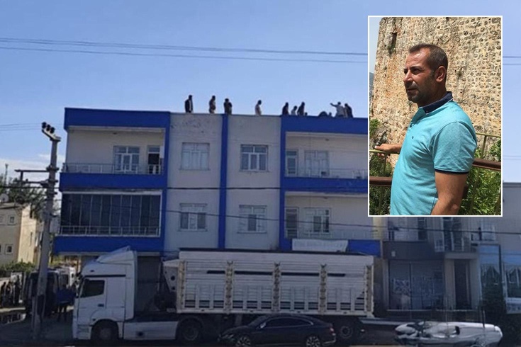 Kaynak yapmak için dama çıktılar! Yüksek gerilim hattı can aldı