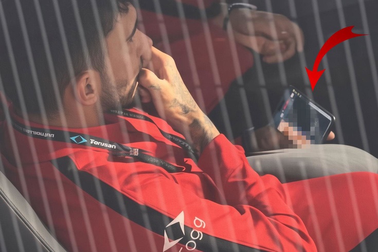 Emirhan Topçu'nun yedek kulübesinde okey oynadığı anlar ortaya çıktı
