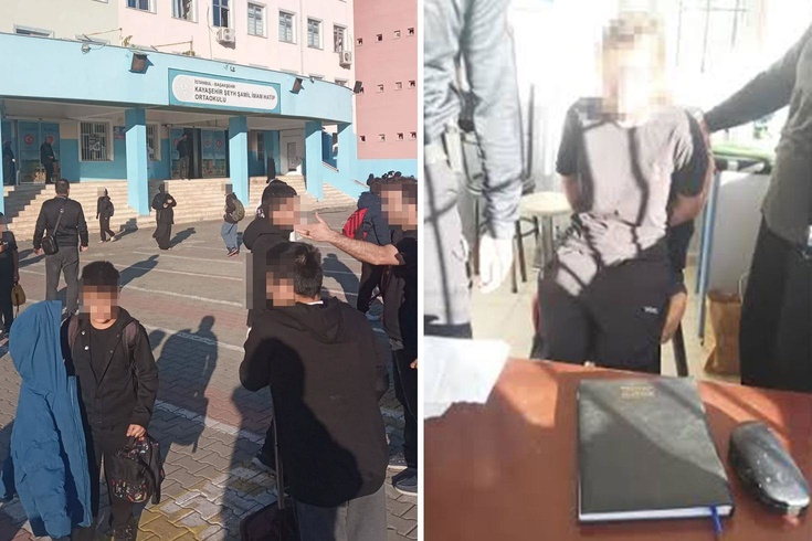 Başakşehir'deki okul saldırısında 15 yaşındaki şüpheli ile anne ve babası tutuklandı