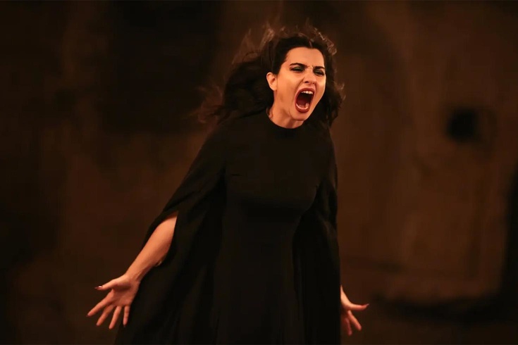 Tuba Büyüküstün korku filmi setini anlattı: Ben korkmadım ama korkanlara selam olsun