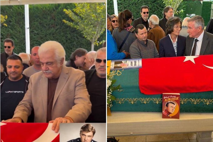 Göksel Arsoy'un cenazesinde fotoğraf çektirmek isteyenlere Serdar Gökhan'dan tepki