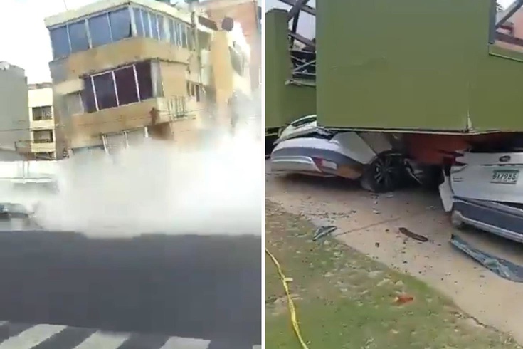 7.7 ile sallanan Panama'dan felaket görüntüleri