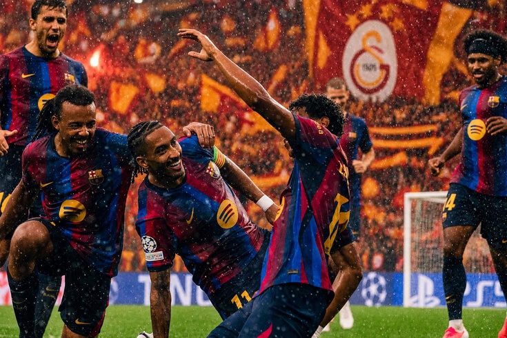Galatasaray'a müjdeli haber! Barcelona'nın yıldızı maçta yok