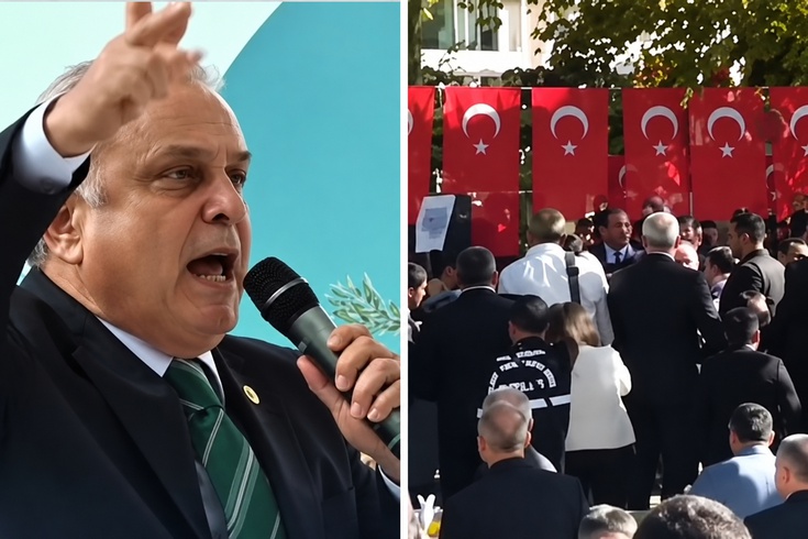 Zeytin festivalinde ortalık karıştı! AK Partili ve İYİ Partili vekiller birbirlerine girdi