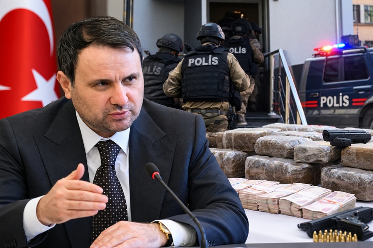 Bakan Gürlek 8 aylık bilançoyu açıkladı: 7 bin 818 operasyonda 32 bin 882 şüpheli tutuklandı