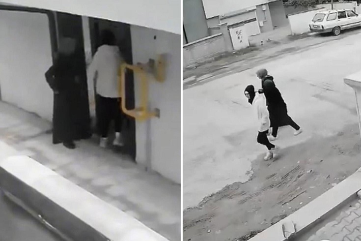 Rezilliklerini kimse görmüyor sandılar ama kamera kayıttaydı