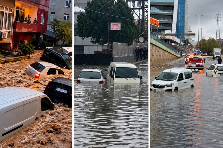 İstanbul'da felaket gecesi: 1 can kaybı, 2 bin 518 ihbar