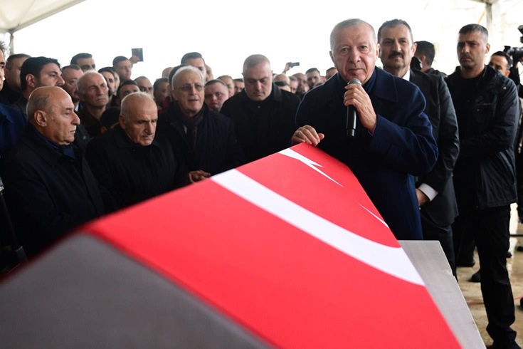 Dündar Ziya Gültekin'e veda! Cenazeye Cumhurbaşkanı Erdoğan'ın sözleri damga vurdu