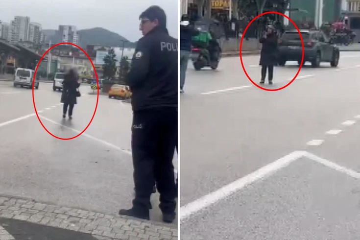 Eşi çocuklarını göstermeyince bıçağı kendi boğazına dayadı! O anlar kamerada