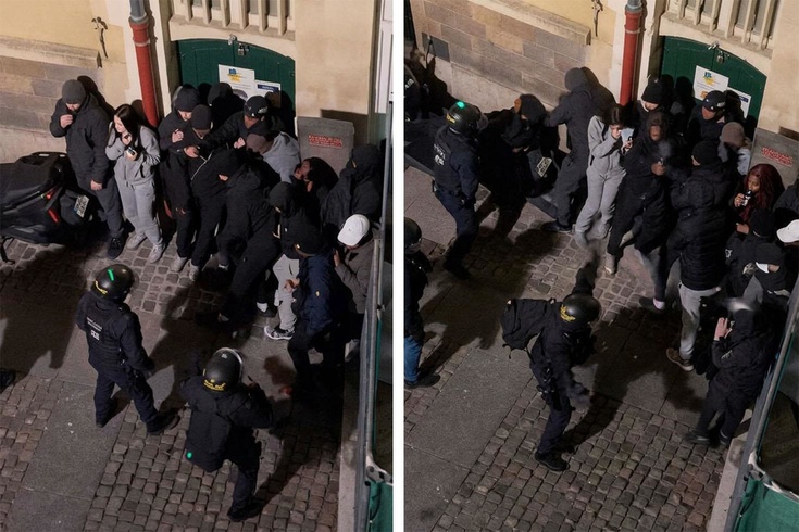 Fransa'da polis şiddeti kamerada! Gençleri tek tek copladılar