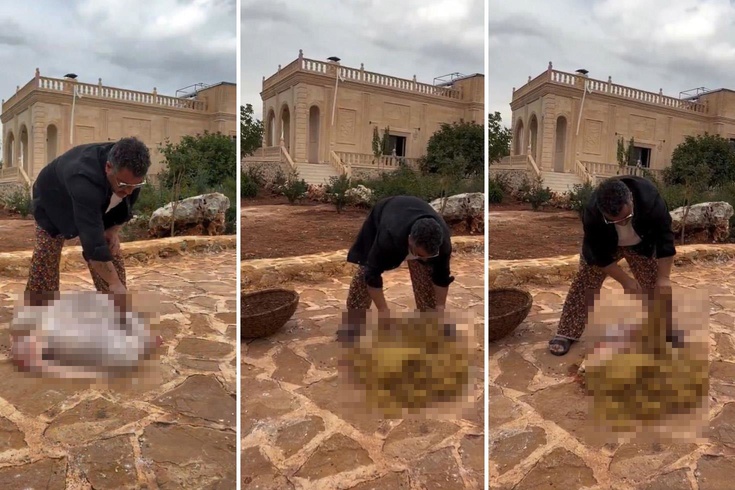 Midyeci Ahmet'in sakatat temizlediği görüntü infial yarattı