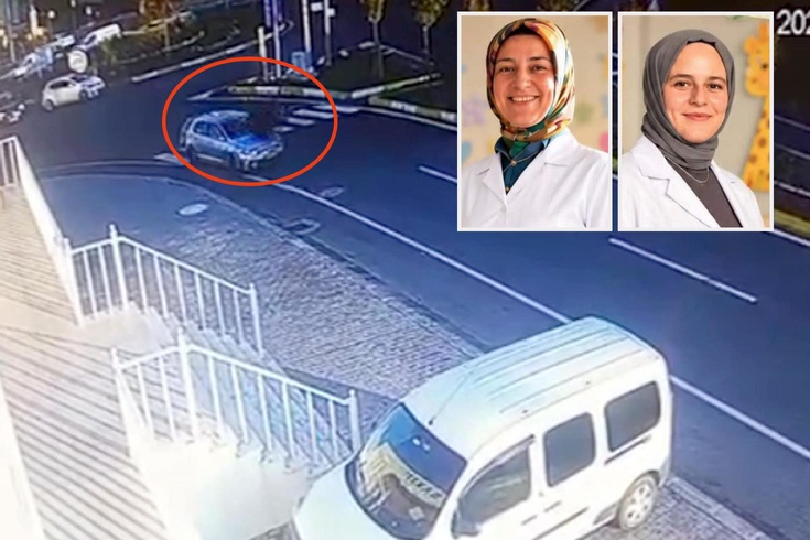 Tekirdağ'da yaya geçidinde korkunç kaza: Gencecik 2 öğretmen havaya savruldu