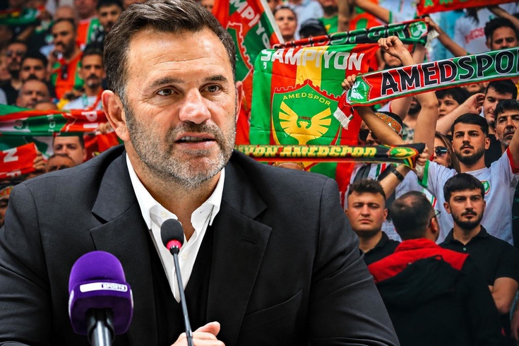 Okan Buruk derbi sonrası Amedspor'dan özür diledi